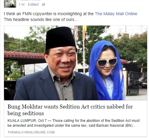 bung Fmn sedition