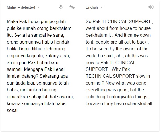 Lebai Malang Translated To English Cilisos Current Issues Tambah Pedas