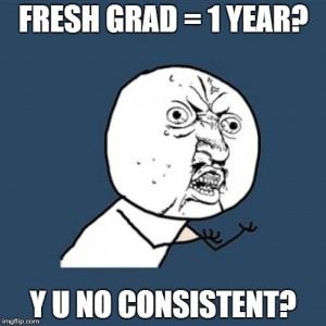 fresh grad