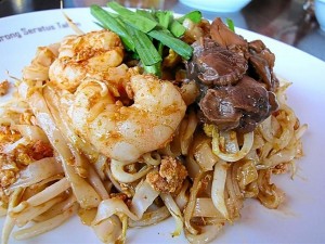 Char Kuey Teow with prawns and siham. Image from thestar.com.my