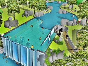 Wah… Malaysia’s First Ever Waterfall Pool For People in Wheelchairs!