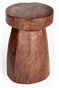 Belian wood stool. Image from Asiana Gallery.