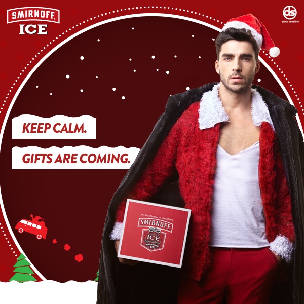 Smirnoff Santa Keep Calm