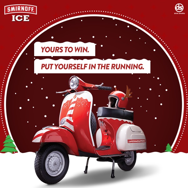 You can own this awesome Smirnoff Vespa if you read to the bottom. Really one. And article also not bad