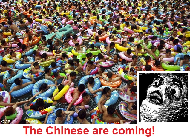 The chinese are coming