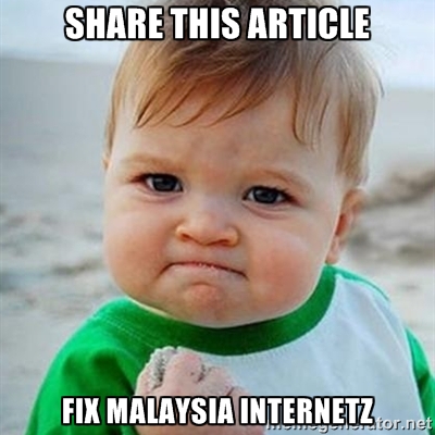 share article fix internet