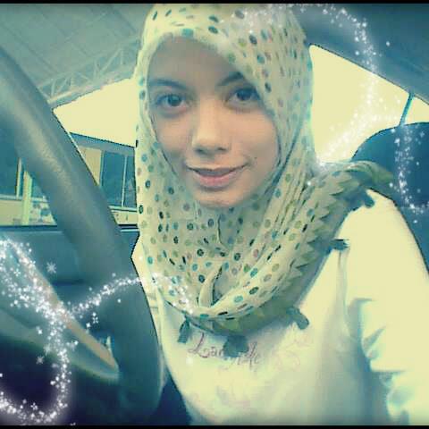 the traffic jam new tudung selfie