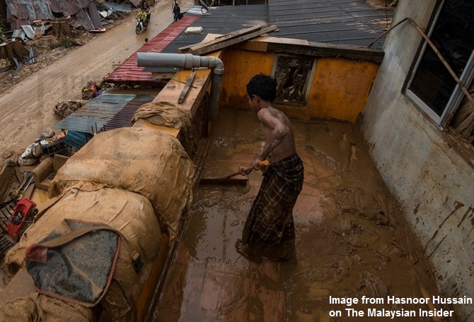 Flood fea img. Image from The Malaysian Insider.