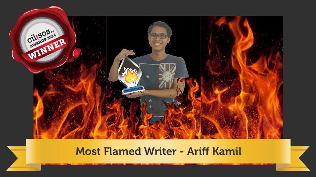 Most-flamed-writer