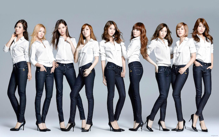 The biggest girl group from Asia, Girls' Generation. Photo credit: SMTOWN.