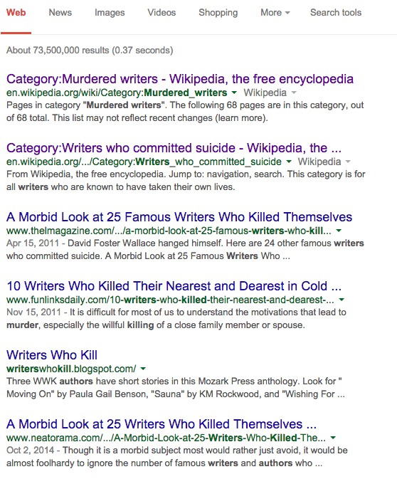 writers killed   Google Search