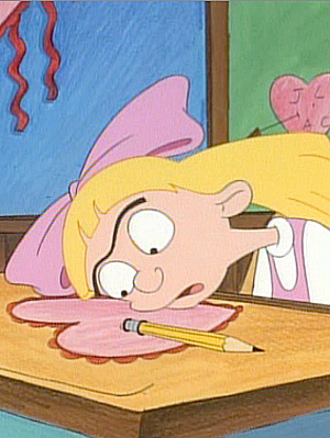 Helga valentine's day. Image from Gurl.