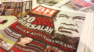 How 5 Malaysian newspapers reported the Anwar verdict differently