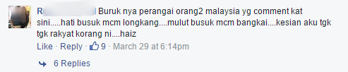 Astro awani's facebook post 2