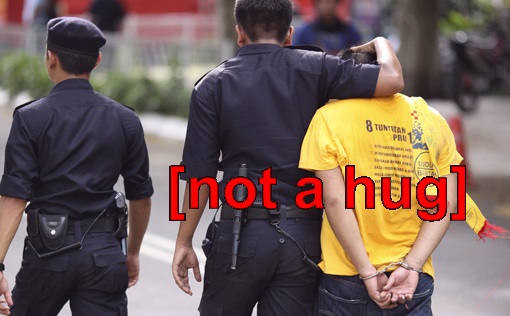 Image from Citizen Journalists Malaysia.