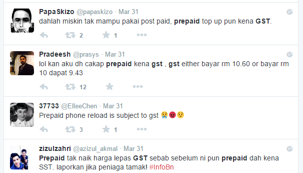 prepaid gst   Twitter Search