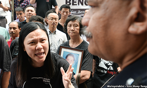 Lee Lan angry. Image from Malaysiakini