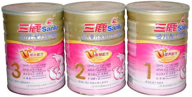 sanlu baby milk powder melamine. Image from marlerblog.com.