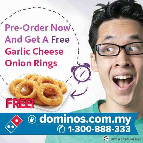 Dominos Pre Order