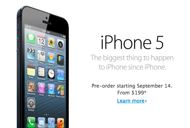 The same year the iPhone 5 got released. Photo from gottabemobile.com