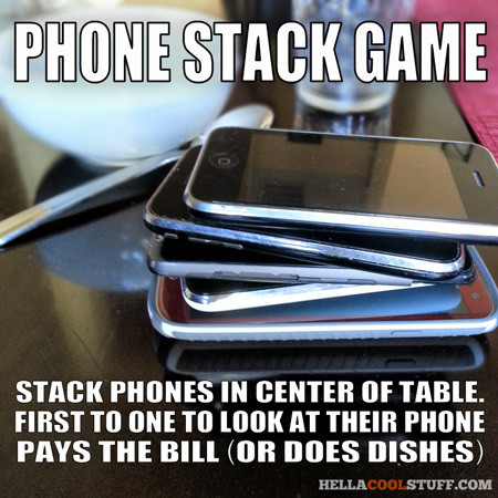 phone stacking game
