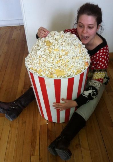 Giant popcorn