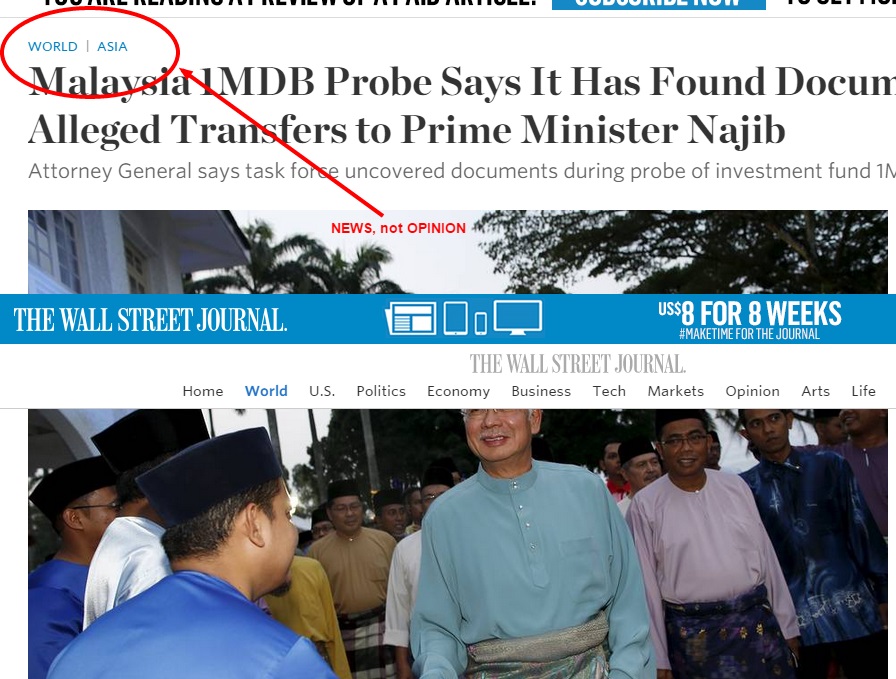 Malaysia 1MDB Probe Says It Has Found Documents Tied to Alleged Transfers to Prime Minister Najib   WSJ