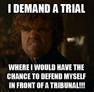 i demand a trial