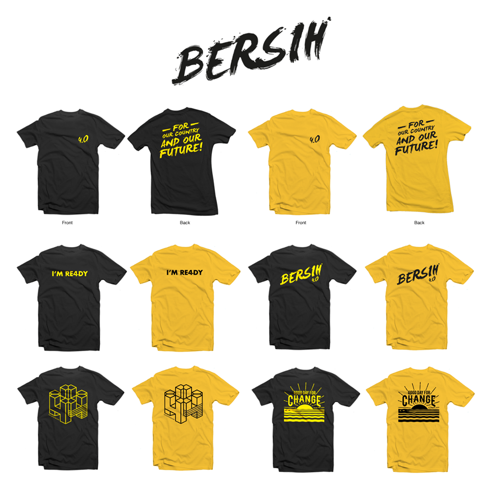 bersih t-shirts