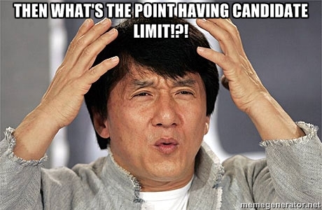 jackie chan wtf candidate limit
