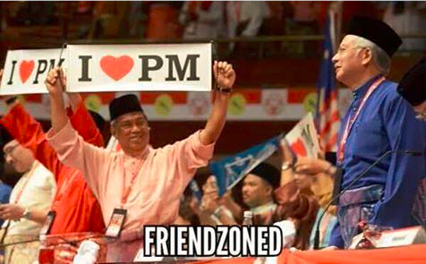 muhyiddin friendzoned