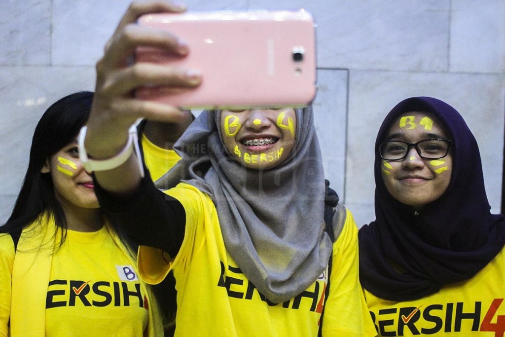 BERSIH 4 malay supporters