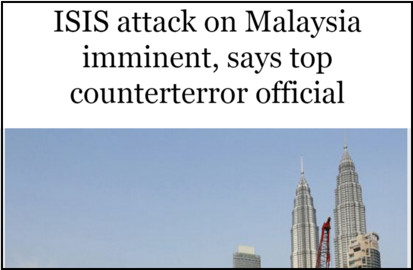 ISIS attack on Malaysia imminent  says top counterterror official   TODAYonline