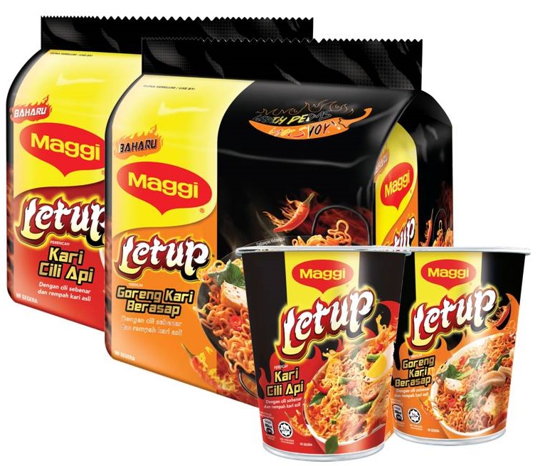 Introducing Maggi Letup! Maggi's hottest-ever instant noodles!