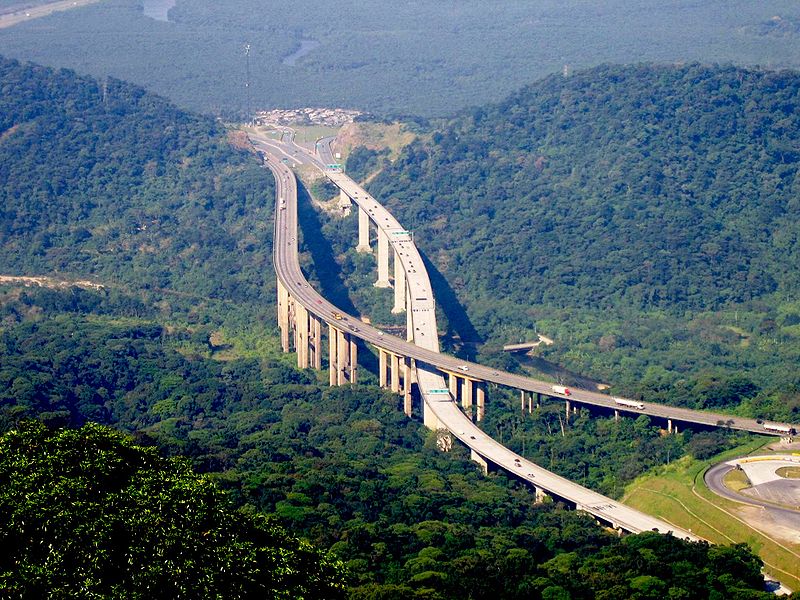 Brazil toll roads Image from Wikipedia