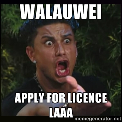 apply for licence la