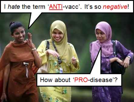 hate anti vacc pro disease. Original image from IB Times