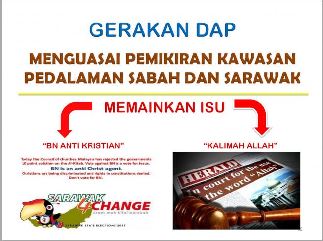RM54 million budget and this is the standard of Powerpoint slides ah? #smh. Image from freemalaysiatoday.com