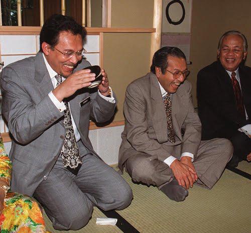 anwar ibrahim mahathir in better times