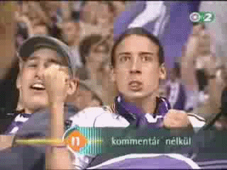 crazy football fan scream