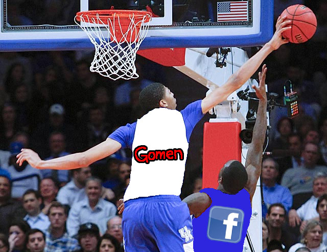 government block facebook basketball