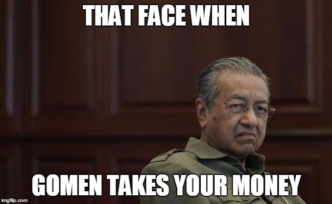 Even Mahathir's not impressed.