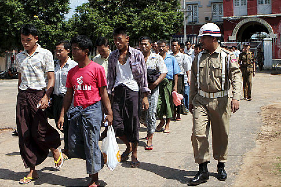 myanmar prisoners freed