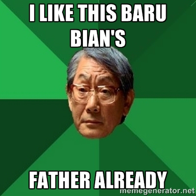 asian father baru bian