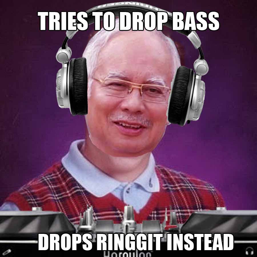 najib drop bass