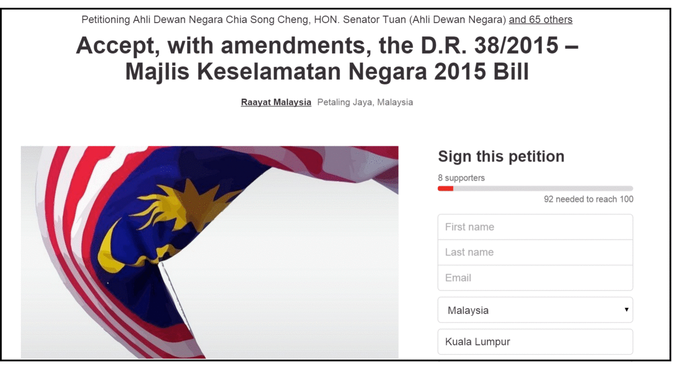 right wrong petition