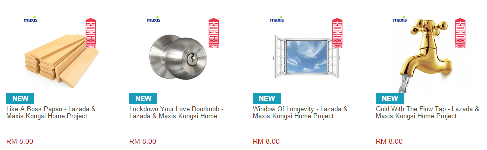 Maxis Kongsi Home Project Lazada Malaysia