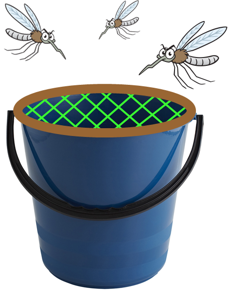 bucket baldi net cover mosquito