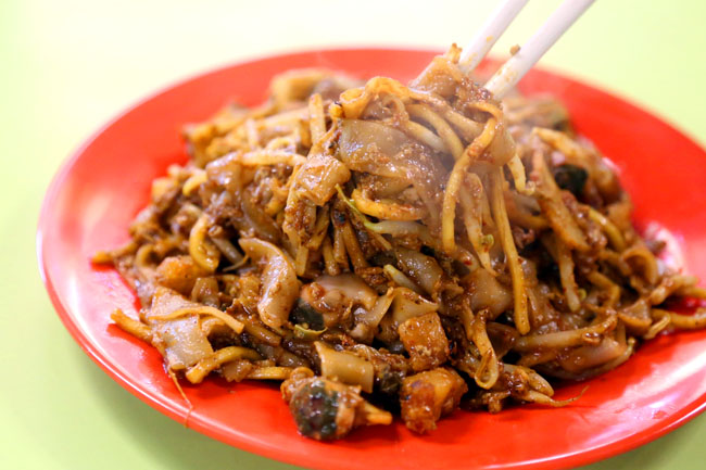 MMMM... look at this delicious plate of Char Kuey Tiao. Yep. that's what charity is like.