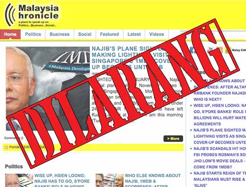 Malaysia chronicle latest news
